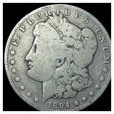 1894-O Silver Morgan Dollar LIGHTLY  CIRCULATED