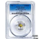 India-Dutch Gold .33g Fanam Fr.1517 Tuticorin PCG