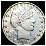 1895 Silver Barber Half Dollar UNCIRCULATED