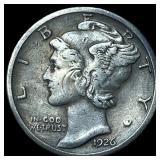 1926-S Silver Mercury Dime CLOSELY  UNCIRCULATED