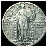 1927-S Silver Standing Liberty Quarter  CLOSELY U