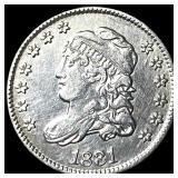 1831 Capped Bust Half Dime CLOSELY UNCIRCULATED