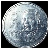 1990 Mexico 50 Pesos