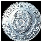 1974 North Korea 5 Chon