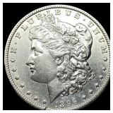 1896-O Silver Morgan Dollar CLOSELY  UNCIRCULATED