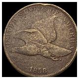 1858 Flying Eagle Cent LIGHTLY CIRCULATED