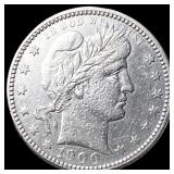 1900-O Silver Barber Quarter CLOSELY  UNCIRCULATE