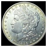 1896-O Silver Morgan Dollar CHOICE AU