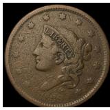 1838 Coronet Head Large Cent LIGHTLY  CIRCULATED