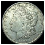 1921-S Silver Morgan Dollar NEARLY  UNCIRCULATED