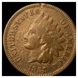 1868 Indian Head Cent NICELY CIRCULATED