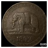 1802 Ceylon Copper 1/48 Rixdollar