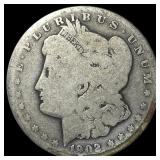 1902-S Silver Morgan Dollar LIGHTLY CIRCULATED