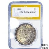 1889 Morgan Silver Dollar PGA Brilliant UNC