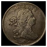 1806 Draped Bust Half Cent NEARLY  UNCIRCULATED