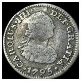 1795Mo Mexico Silver 1/2 Real