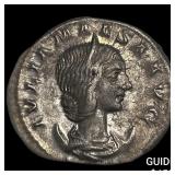 Roman Empire Julia Maesa 221-222 AD Silver Denari