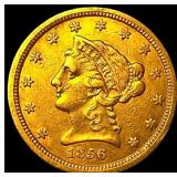 1856-S Gold $2.5 Liberty Head Quarter Eagle  HIGH