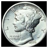1916 Mercury Dime UNCIRCULATED