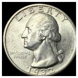 1932-D Silver Washington Quarter UNCIRCULATED