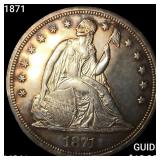 1871 Seated Liberty Dollar UNCIRCULATED
