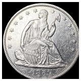 1859 Silver Half Dollar (Seated Liberty) UNCIRCULA