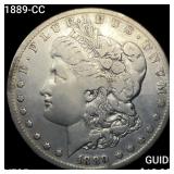 1889-CC Morgan Silver Dollar LIGHTLY CIRCULATED
