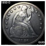 1850-O Seated Liberty Dollar CLOSELY UNCIRCULATED
