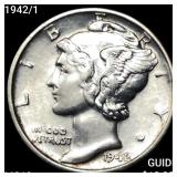 1942/1 Mercury Dime UNCIRCULATED