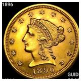 1896 $2.50 Gold Quarter Eagle CHOICE BU