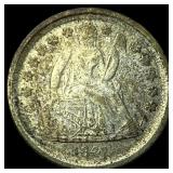 1841-O Silver Seated Liberty Dime LIGHTLY CIRCULAT