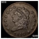 1810 Classic Head Large Cent HIGH GRADE
