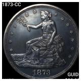 1873-CC Silver Trade Dollar HIGH GRADE+