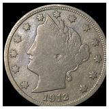 1912 Liberty Head Nickel NICELY CIRCULATED