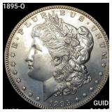 1895-O Morgan Silver Dollar CHOICE AU