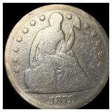 1871 Silver Dollar NICELY CIRCULATED
