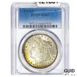 1878 8TF Morgan Silver Dollar PCGS MS63