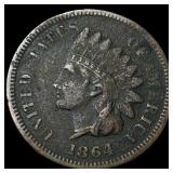 1864 Bronze Indian Head Cent LIGHTLY CIRCULATED
