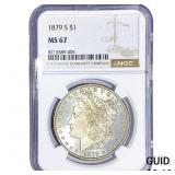 1879-S Morgan Silver Dollar NGC MS67
