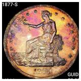 1877-S Silver Trade Dollar CHOICE BU+