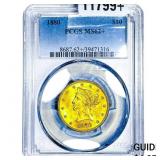 1880 $10 Gold Eagle PCGS MS62+