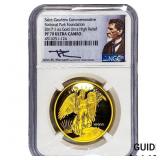 2017 1oz Goold Saint-Gaudens Comm. Medal Ultra HR