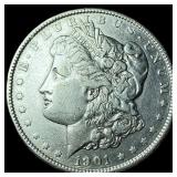 1901 Morgan Silver Dollar CLOSELY UNCIRCULATED