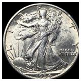 1934-S Silver Half Dollar Walking Liberty UNCIRCUL
