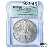 2020[W] Silver Eagle ICG MS68 U.S. Mint