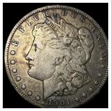 1901-S Silver Morgan Dollar CLOSELY UNCIRCULATED