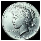 1921 Silver Peace Dollar UNCIRCULATED