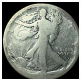 1916 Walking Liberty Half Dollar NICELY CIRCULATED