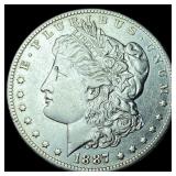 1887-O Silver Morgan Dollar CLOSELY UNCIRCULATED