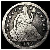 1840-O Silver Half Dime NICELY CIRCULATED